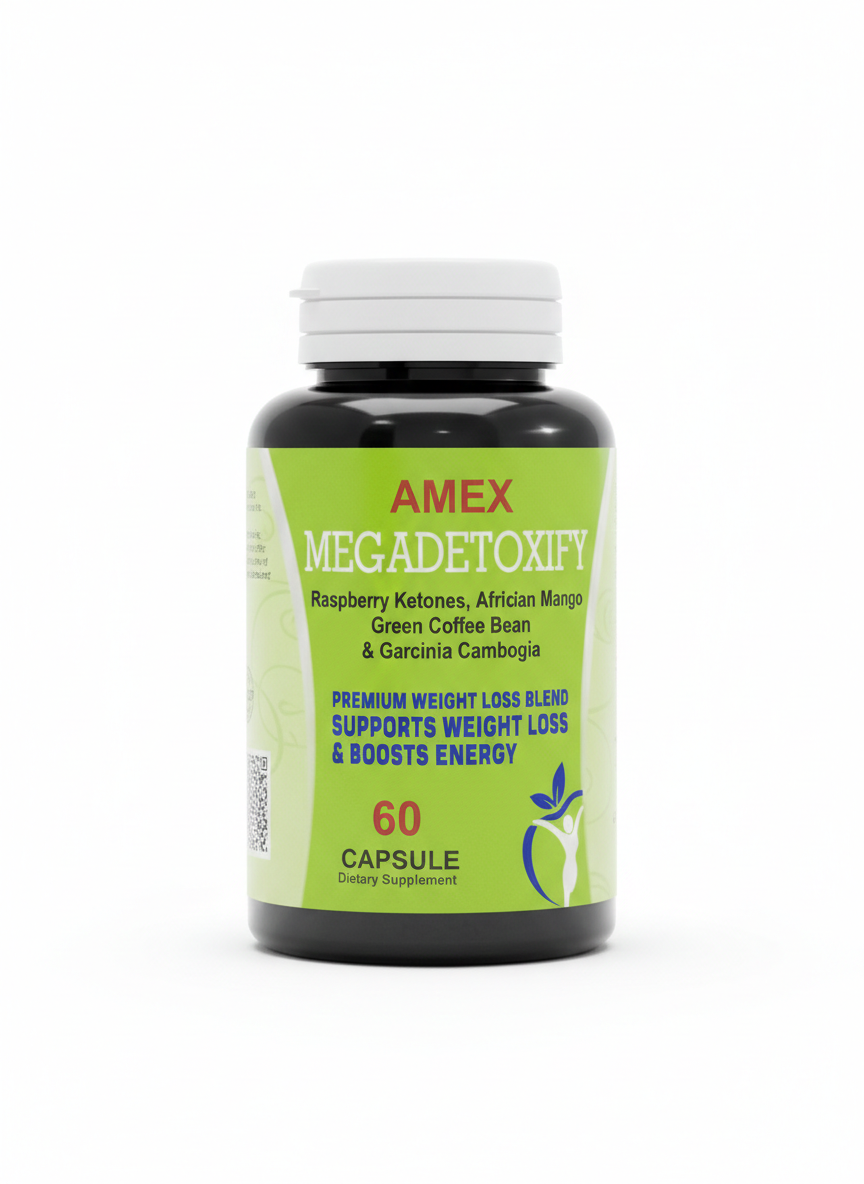 Amex Megadetoxify Weight Loss Capsules